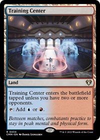 Training Center, Commander Masters
