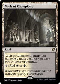 Vault of Champions, Commander Masters
