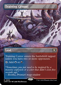 Training Center (Borderless), Commander Masters