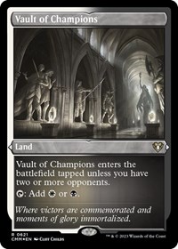 Vault of Champions (Foil Etched), Commander Masters