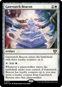 Gatewatch Beacon, Commander Masters