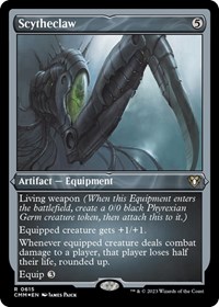 Scytheclaw (Foil Etched), Commander Masters