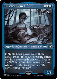 Stitcher Geralf (Foil Etched), Commander Masters