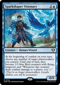 Sparkshaper Visionary, Commander Masters