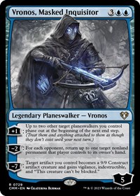 Vronos, Masked Inquisitor, Commander Masters