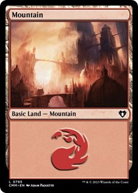 Mountain (0795), Commander Masters