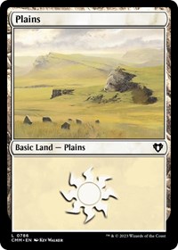 Plains (0786), Commander Masters