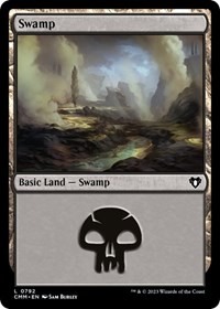 Swamp (0792), Commander Masters