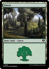 Forest (0797), Commander Masters