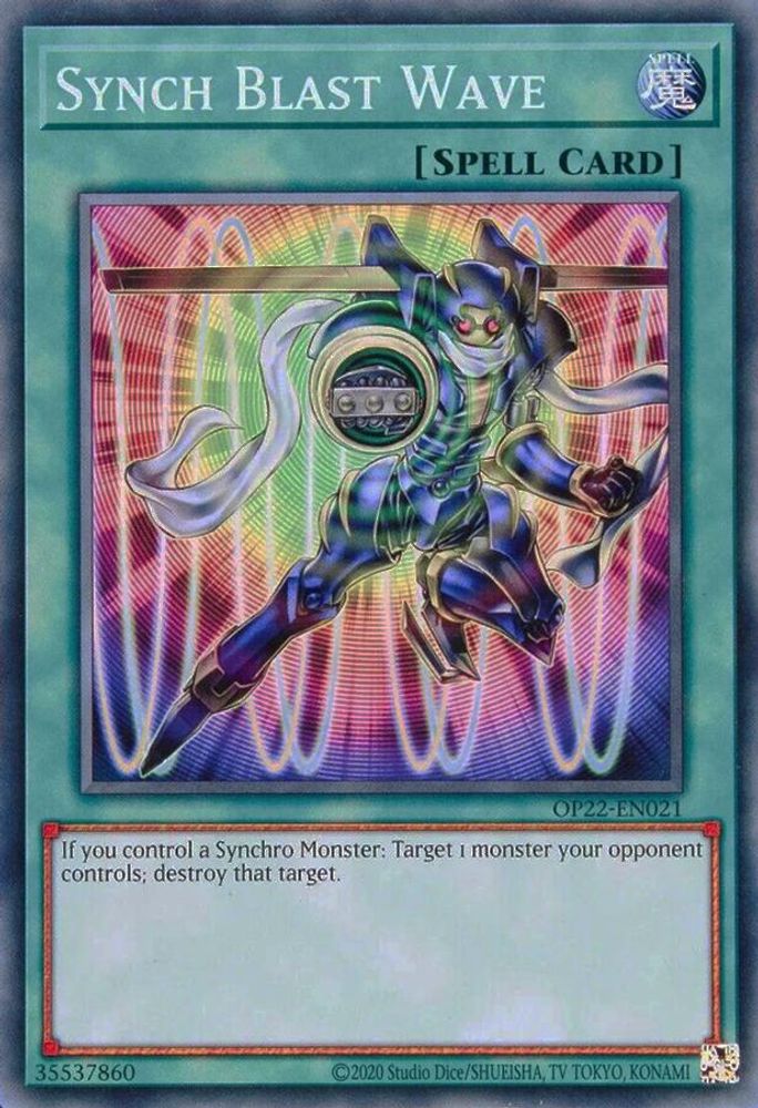 Synch Blast Wave, Unlimited, front