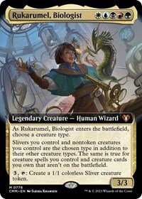 Rukarumel, Biologist (Extended Art), Commander Masters