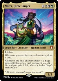 Narci, Fable Singer, Commander Masters