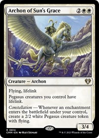Archon of Sun's Grace, Commander Masters