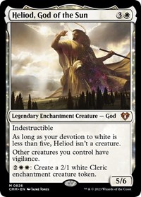 Heliod, God of the Sun, Commander Masters