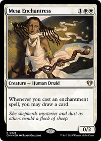 Mesa Enchantress, Commander Masters