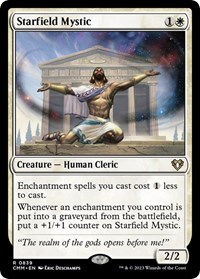 Starfield Mystic, Commander Masters