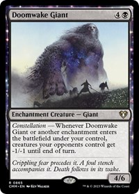 Doomwake Giant, Commander Masters