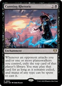 Cunning Rhetoric, Commander Masters