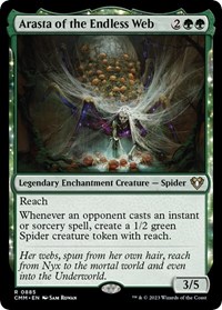 Arasta of the Endless Web, Commander Masters