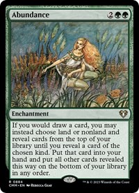Abundance, Commander Masters