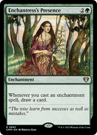 Enchantress's Presence, Commander Masters