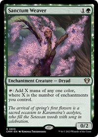 Sanctum Weaver, Commander Masters