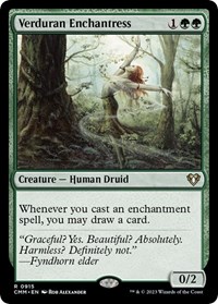 Verduran Enchantress, Commander Masters