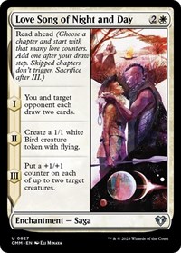 Love Song of Night and Day, Commander Masters