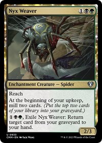 Nyx Weaver, Commander Masters