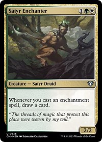 Satyr Enchanter, Commander Masters