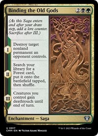 Binding the Old Gods, Commander Masters