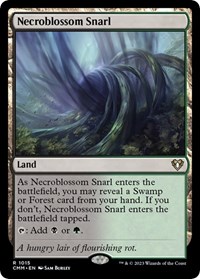 Necroblossom Snarl, Commander Masters