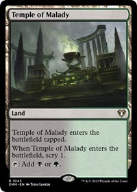 Temple of Malady, Commander Masters