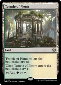 Temple of Plenty, Commander Masters