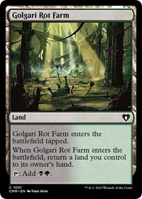 Golgari Rot Farm, Commander Masters