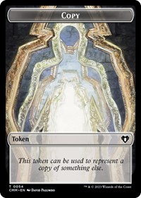 Copy (0054) // Pegasus Double-Sided Token, Commander Masters