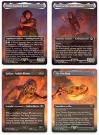 Mount Doom Scene [Set of 4], Universes Beyond: The Lord of the Rings: Tales of Middle-earth