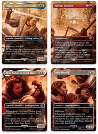 The Scouring of the Shire Scene [Set of 4], Universes Beyond: The Lord of the Rings: Tales of Middle-earth