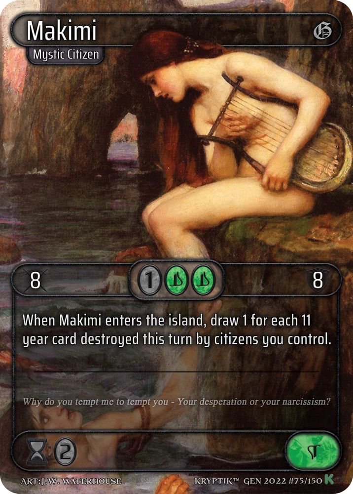 Makimi, Standard, front