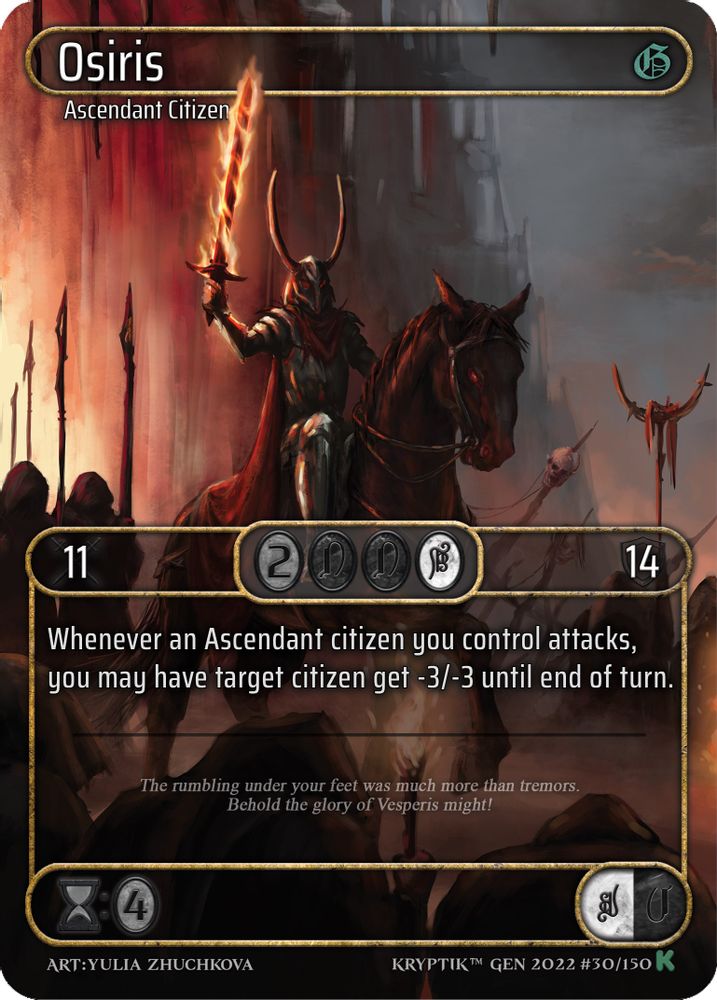Osiris (Box Topper), Standard, front