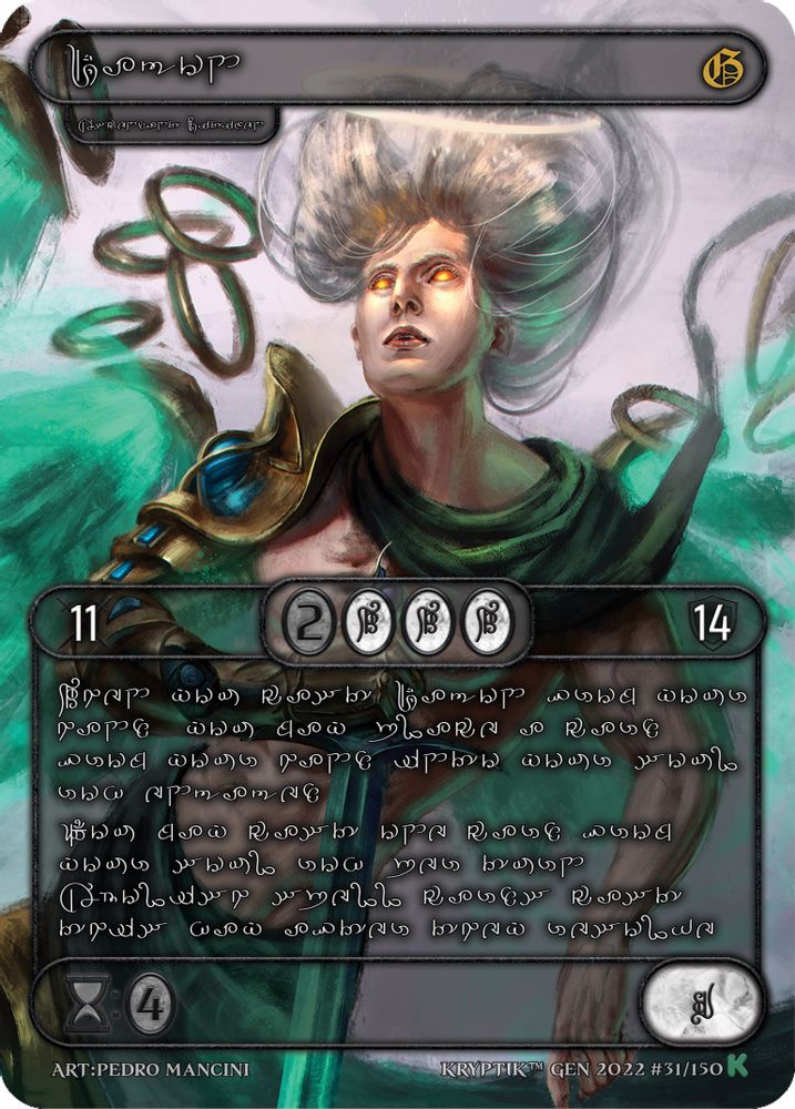 Dagon (Silver Kryptik Language), Standard, front