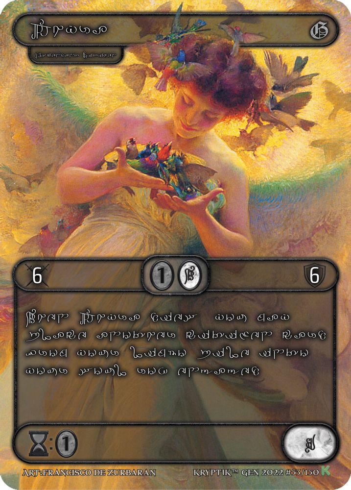 Thyra (Green Kryptik Language), Standard, front