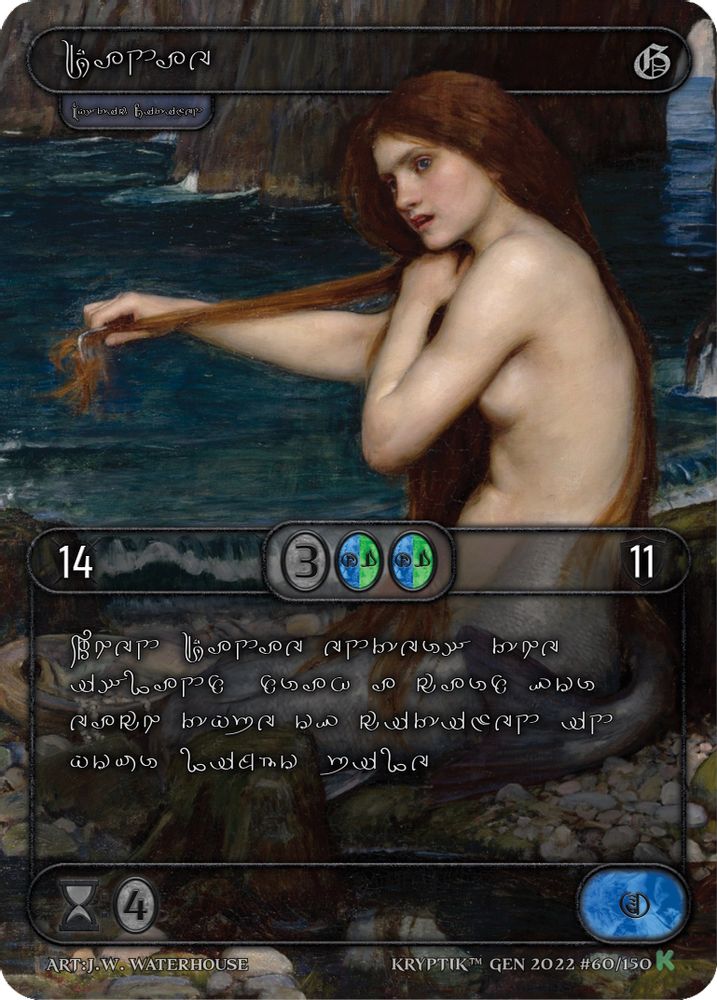 Danae (Silver Kryptik Language), Standard, front