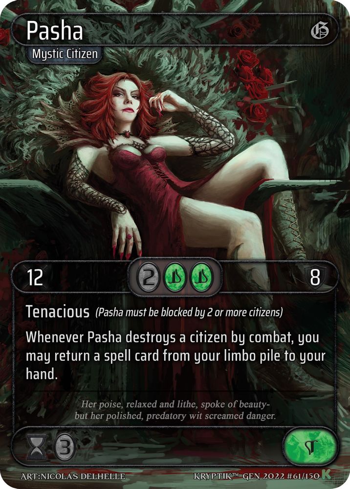 Pasha, Standard, front