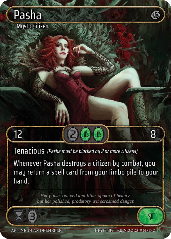 Pasha (Box Topper), Standard, front