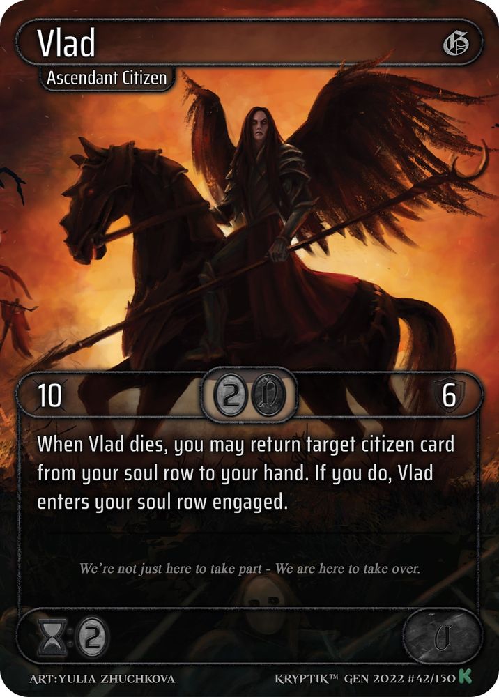 Vlad, Standard, front