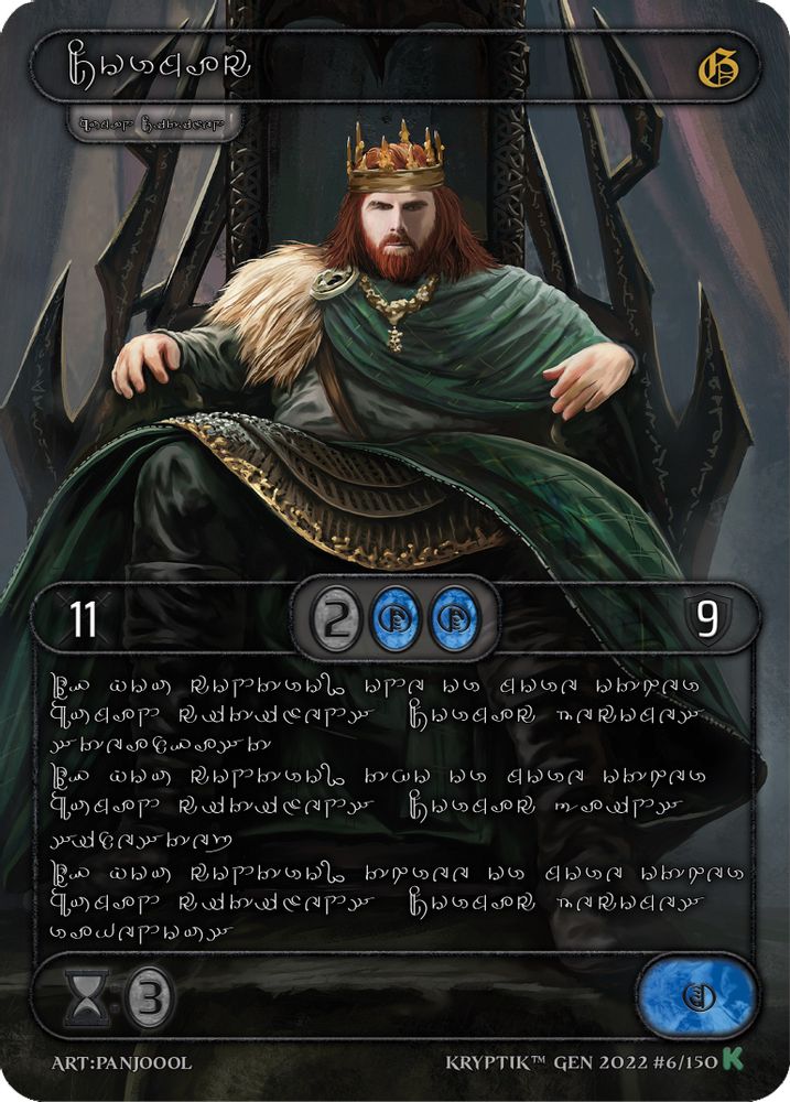 Cormac (Silver Kryptik Language), Standard, front