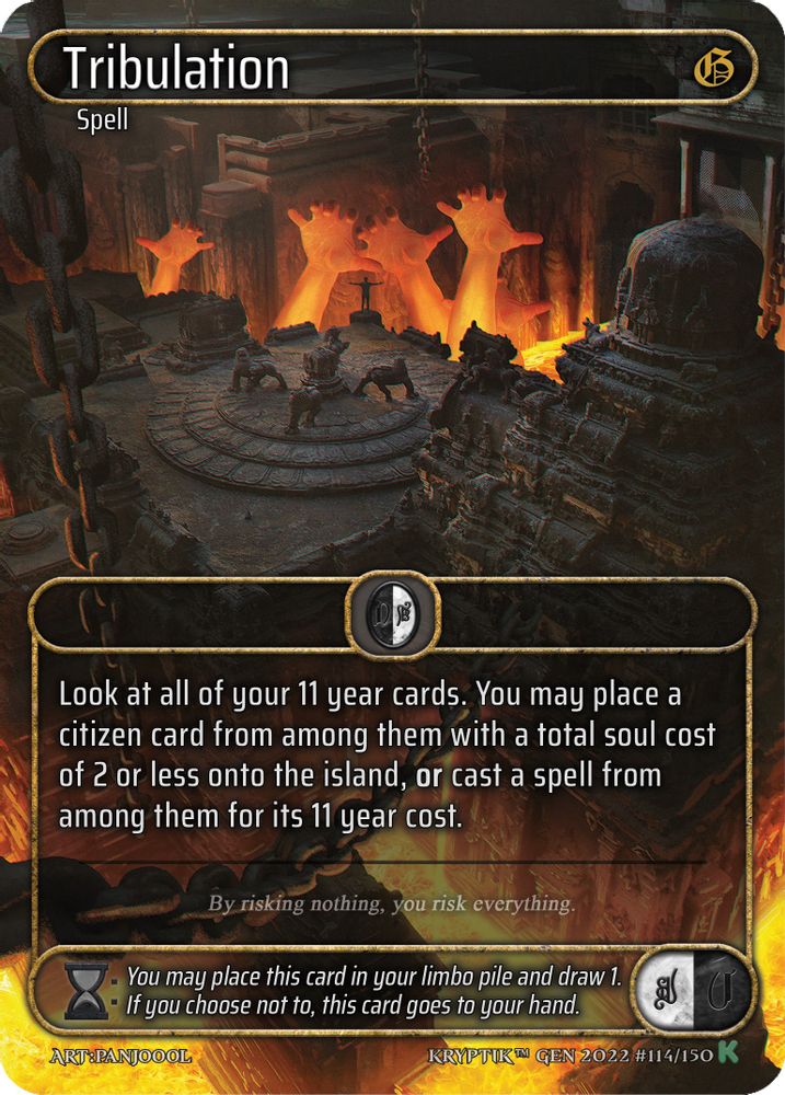 Tribulation (Box Topper), Standard, front