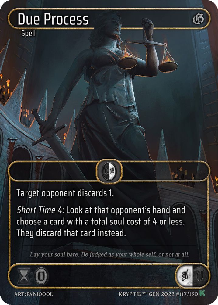 Due Process (Box Topper), Standard, front