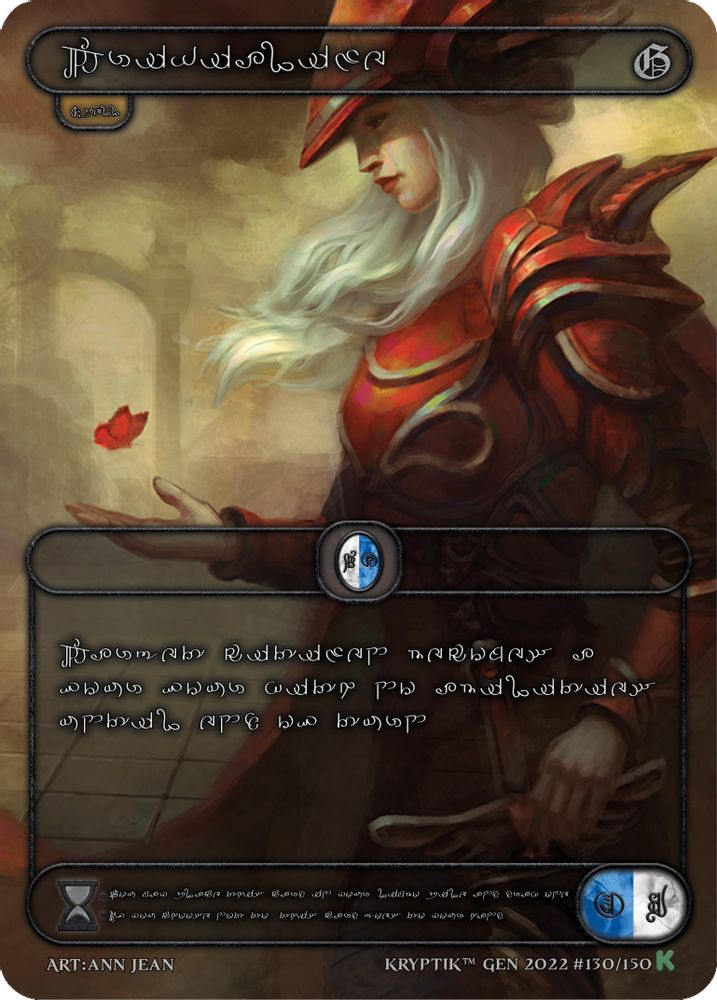 Trivialize (Silver Kryptik Language), Standard, front